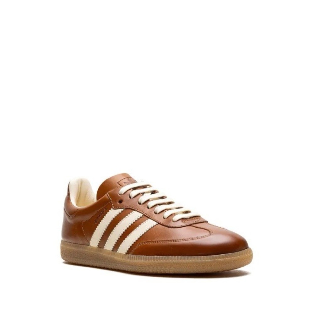 Adidas Samba OG Made in Italy Vachetta Tan IE9121 Sneakers Shoes Men's Size 9 US - Picture 2 of 9